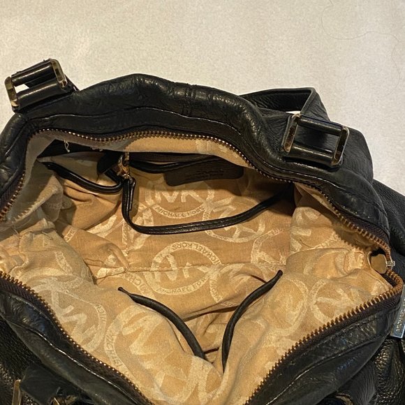 Michael Kors Black Leather Handbag - Picture 7 of 7